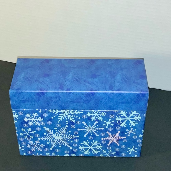 Keepsake Storage Box Paper Magic Group Christmas Greeting Card Organizer - Picture 4 of 16